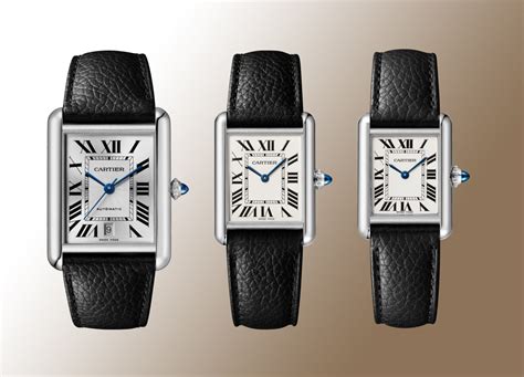 cartier tank must men size
